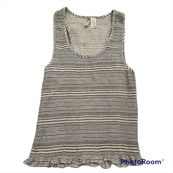 Japana Ruched Tank Top Size Large Preowned casual trendy - Picture 2 of 4